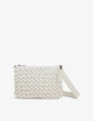 REISS: Dani Woven Shoulder Bag