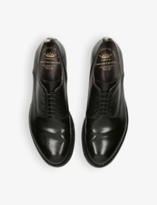 Officine Creative Lace-up Shoes With Polished Finish In Blk/brown