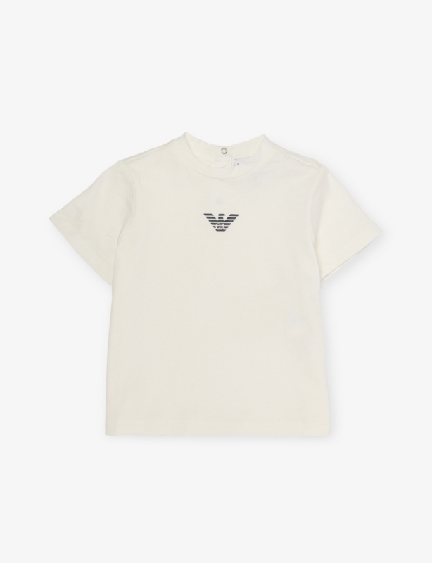 Branded Short-Sleeved Cotton-Jersey T-Shirt 6-24 Months