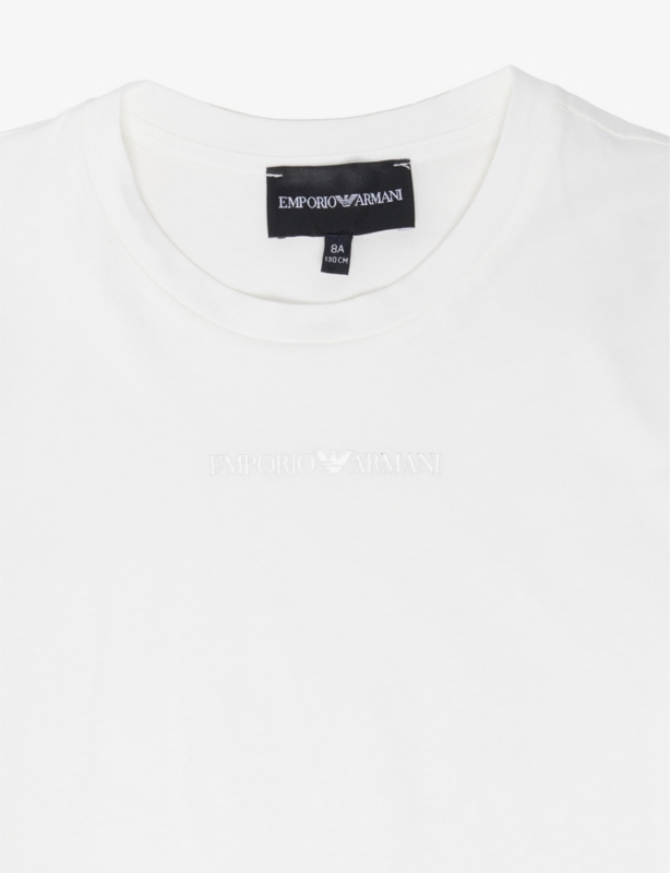 Logo-Print Crewneck Cotton T-Shirt 4-16 Years