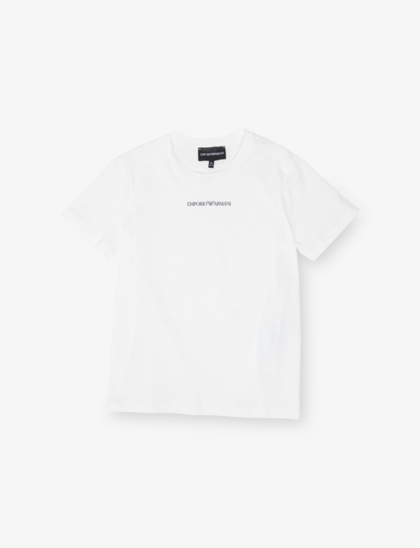 Logo-Print Crewneck Cotton T-Shirt 4-16 Years