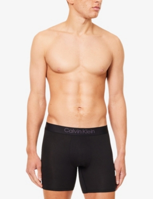 CALVIN KLEIN: Soft Modal Logo-Waist Pack Of Three Stretch-Jersey Briefs