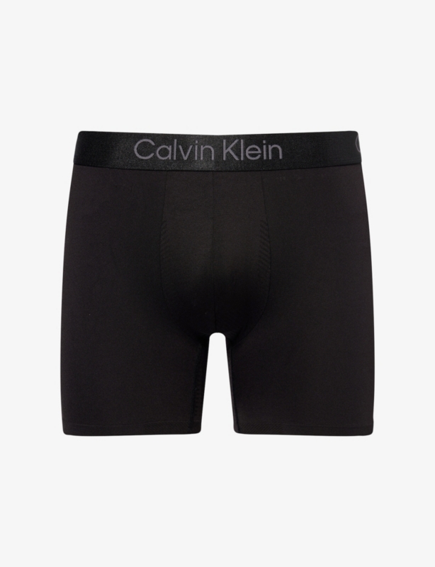 Mid-Rise Branded-Waistband Stretch-Jersey Trunk