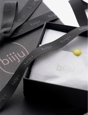 LA MAISON COUTURE: Biiju Sunset Wide Sterling-Silver Cuff Bracelet