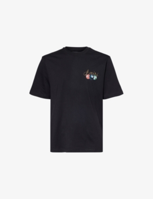 Mens Amiri Pool Short-Sleeves Relaxed-Fit Cotton-Jersey T-Shirt