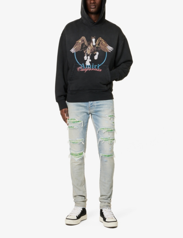 Boucle Thrasher slim-leg denim jeans