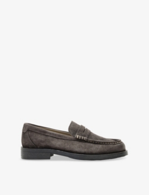 ALLSAINTS: Bloom Suede Loafers