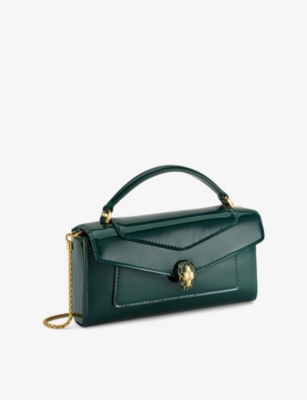 BVLGARI - Serpenti Forever leather phone case | Selfridges.com