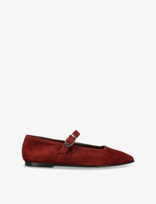 LE MONDE BERYL: Mary Jane Suede Ballet Flats