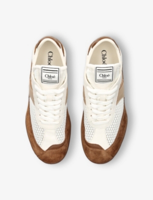 Chloé Chloe Kick Brown Sneakers In Brown/oth