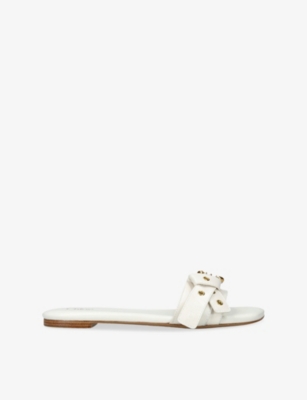 CHLOE: Mae Leather Sandals