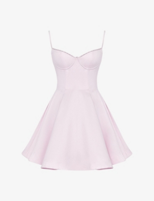 HOUSE OF CB: Minimoiselle tulle satin mini dress