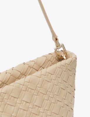 Iro Womens Neobelwo Braided Leather Cross-body Bag Bei70 In Bei70