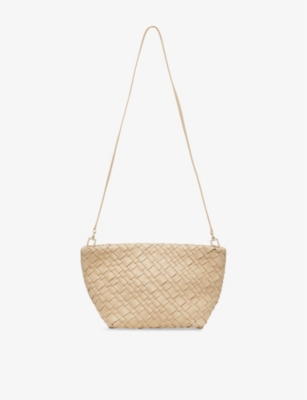 Iro Womens Neobelwo Braided Leather Cross-body Bag Bei70 In Bei70