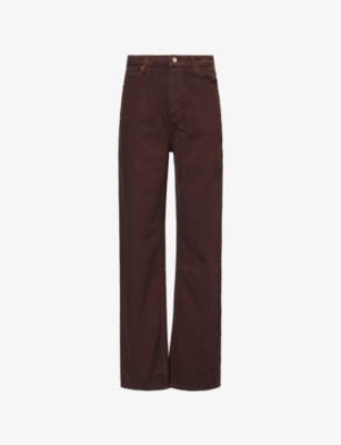 REFORMATION: Wilder wide-leg denim jeans
