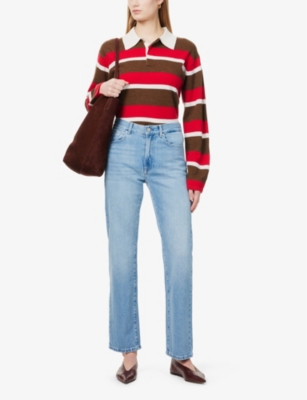 AG: Lanzarote Straight-Leg Denim Jeans