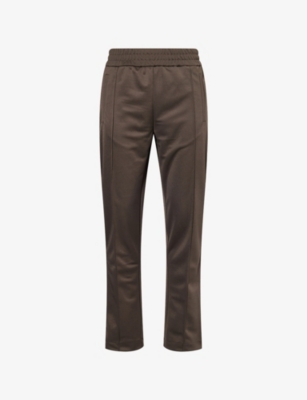 PALM ANGELS: Logo-Print Straight-Leg Shell Jogging Bottoms