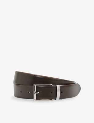 REISS: Reversible Leather Belt