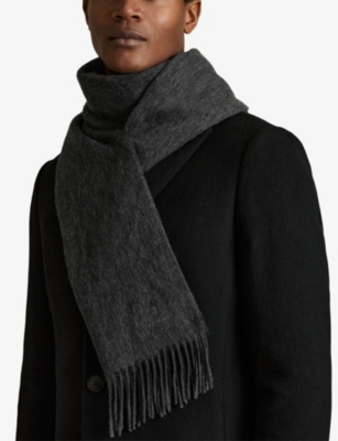 REISS: Picton Wool and Cashmere Scarf