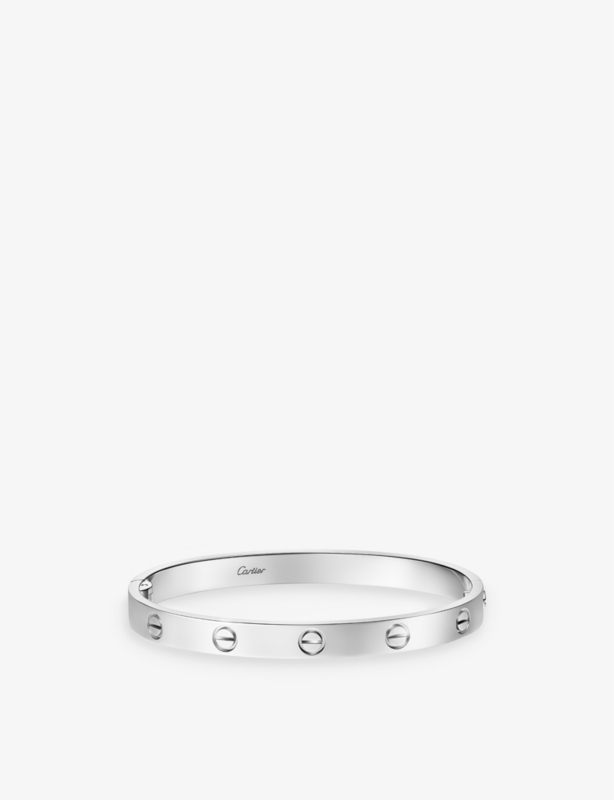 LOVE classic 18ct white-gold bracelet