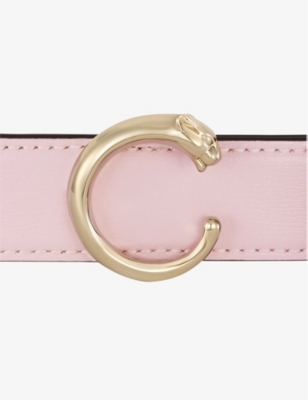 CARTIER: Panthère de Cartier large leather belt