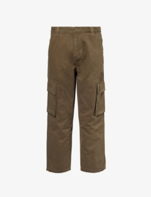 AGOLDE X RSVP: AGOLDE x RSVP Wilcox patch-pocket straight-leg relaxed-fit regenerative-denim jeans