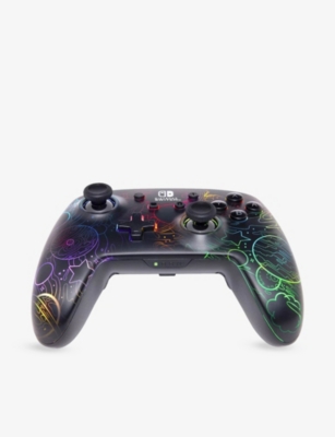POWERA: Enhanced Wireless Controller for Nintendo Switch with Lumectra - Galactic Vortex