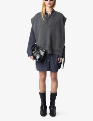 ZADIG&VOLTAIRE: Maddy sleeveless cashmere jumper