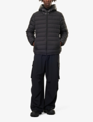 Chevrerie Hooded Shell-Down Jacket
