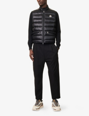MONCLER: Gui Packable Nylon-Down Gilet