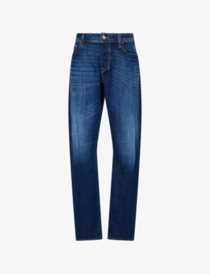 DIESEL: D 1986 Larkee-Beex Tapered-Leg Denim Jeans