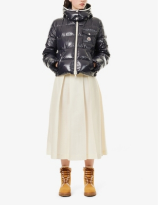 MONCLER: Andro Hooded Relaxed-Fit Shell-Down Jacket