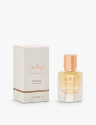 Ghawali Womens Love Note Hair Mist 30ml
