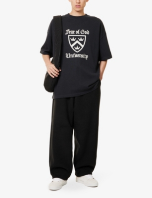 FEAR OF GOD ESSENTIALS: Heavy crew-neck cotton-jersey T-shirt