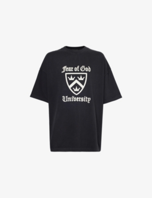 FEAR OF GOD ESSENTIALS: Heavy crew-neck cotton-jersey T-shirt