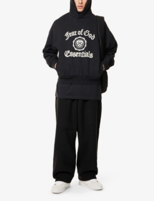 FEAR OF GOD ESSENTIALS: Heavy Fleece Vintage Shrunken cotton-jersey hoody