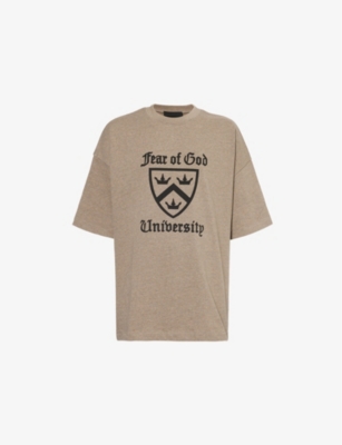 FEAR OF GOD ESSENTIALS: Heavy crew-neck cotton-jersey T-shirt