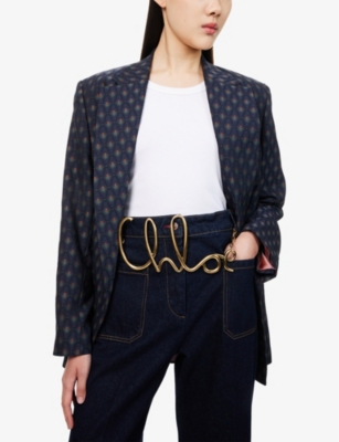 CHLOE: Iconic brass belt