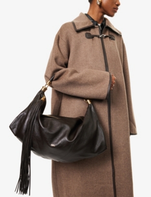 CHLOE: Foulard Hobo leather shoulder bag