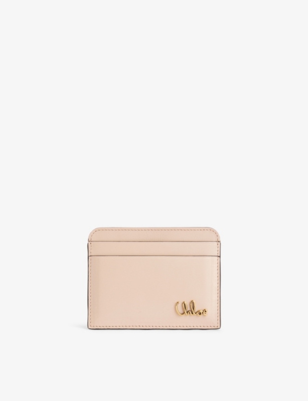 Iconic leather card holder