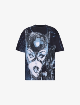 ACNE STUDIOS: Graphic-Print Crewneck Cotton T-Shirt