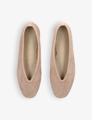 LE MONDE BERYL WOMENS LUNA POINTED-TOE SUEDE PUMPS BLUSH EUR 39 / 6 UK 