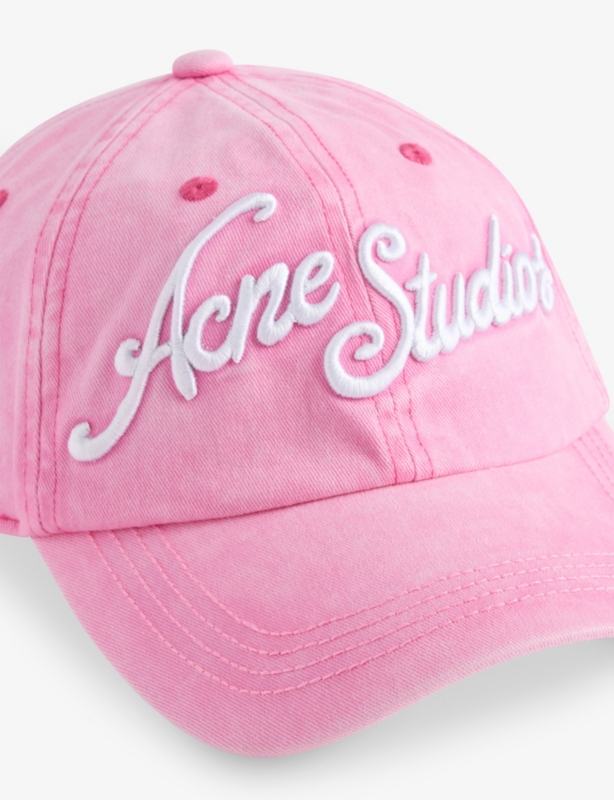Script Logo-Embroidered Cotton Baseball Cap