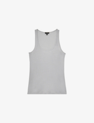 REISS: Reiss x Atelier Branden Scoop-Neck Woven Vest Top