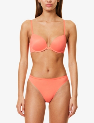 Calvin Klein Womens Perfectly Fit Balconette Stretch-woven Bra Exquisite Pink In Exquisite Pink