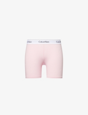 CALVIN KLEIN: Icon Branded Stretch-Cotton Blend Boxer Brief