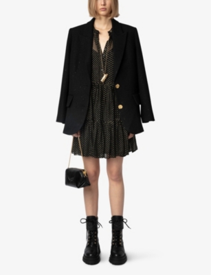 Zadig & Voltaire Randy Dress In Noir