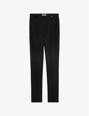Zadig & Voltaire Panny Trousers In Black