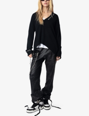 ZADIG&VOLTAIRE: Miky V-neck cashmere jumper