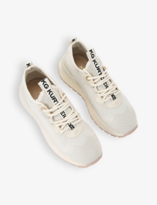 KG KURT GEIGER: Louisa low-top knit trainers